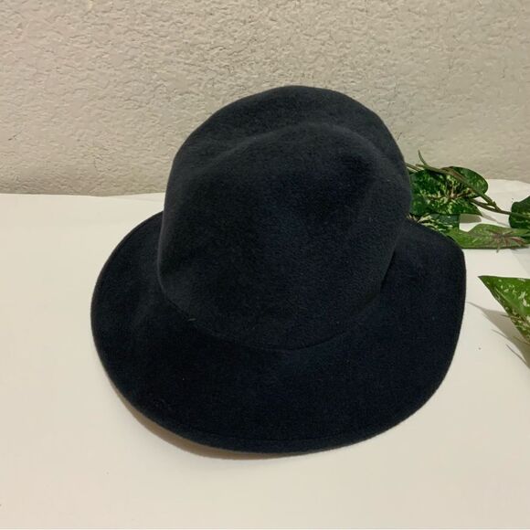 MARZI Firenze Women Black Dark gray Hat Handmade in Italy - Neiman Marcus main image 4